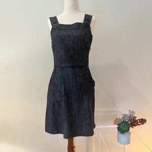 Nooworks Overall Chambray Mini Dress Size XS